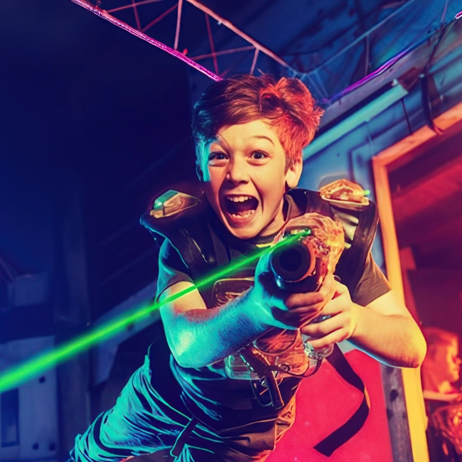 Laser Tag at Malibu Jack's Thornton