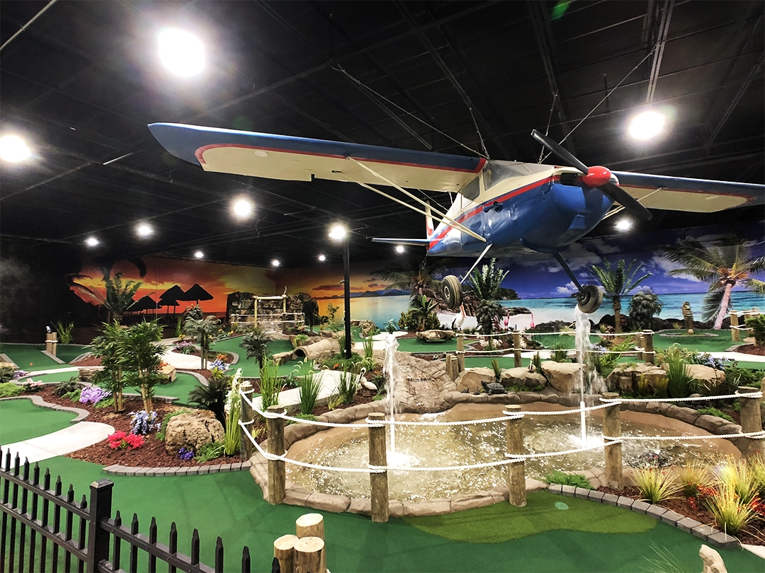Tropical Golf at Malibu Jack's Thornton